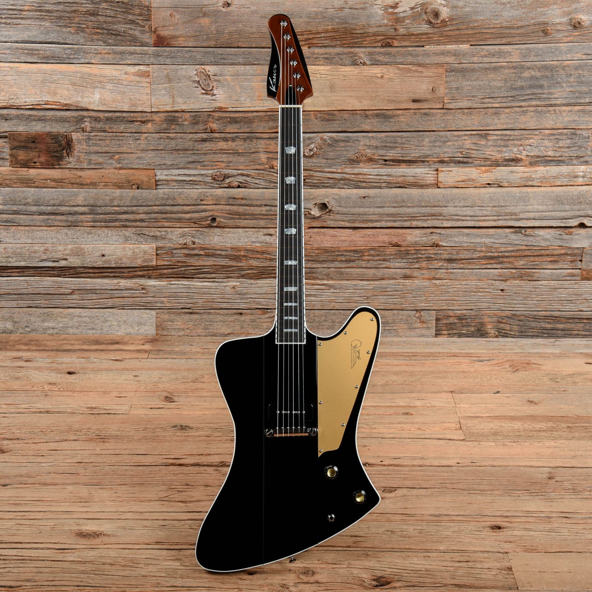 Kauer Banshee Jr. Black 2022 Electric Guitars / Solid Body