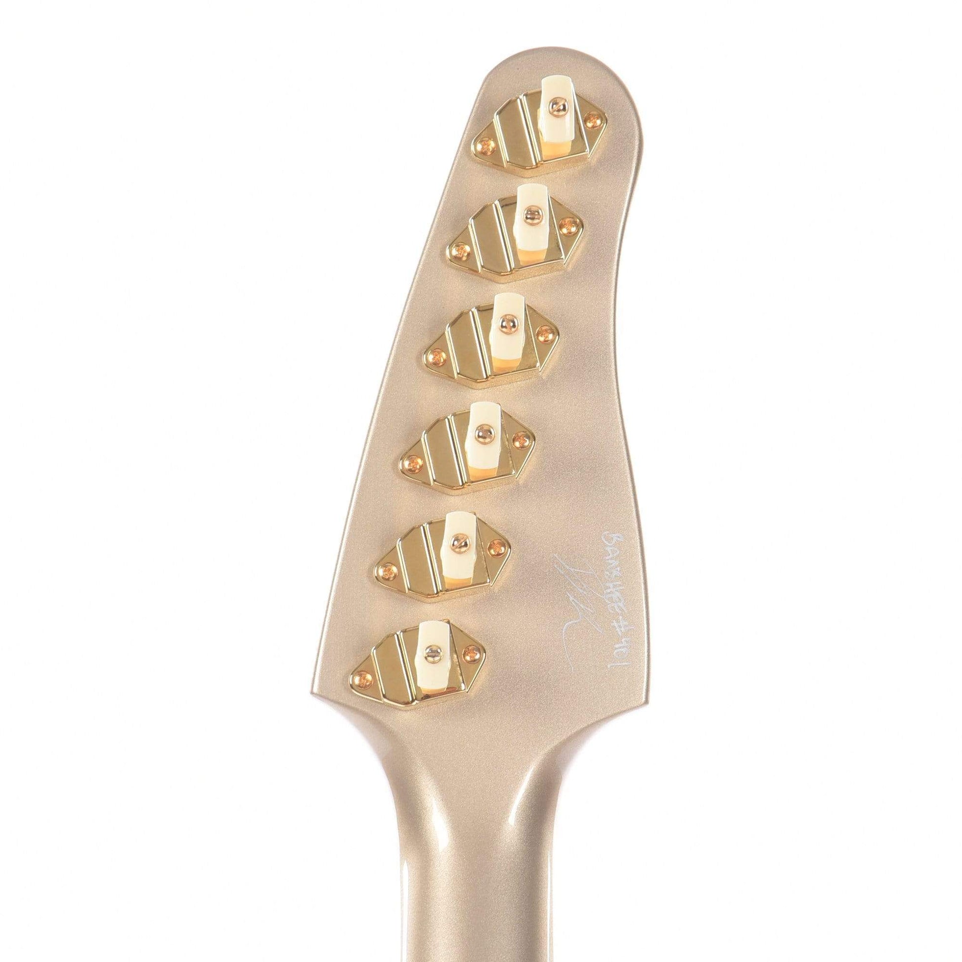 Kauer Banshee Shoreline Gold w/TV Jones Pickups & Gold Hardware Electric Guitars / Solid Body