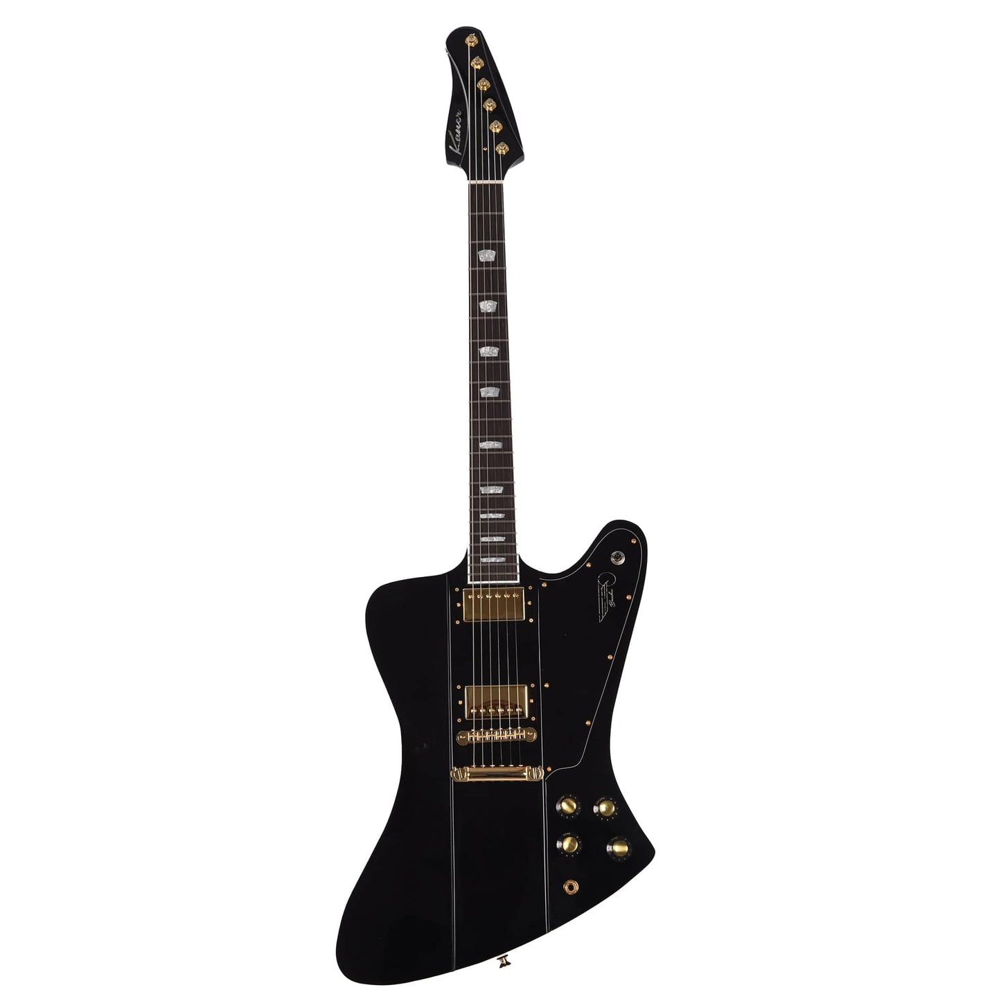 Kauer Banshee Standard "57" Black w/Wolfetone KauerBuckers Electric Guitars / Solid Body