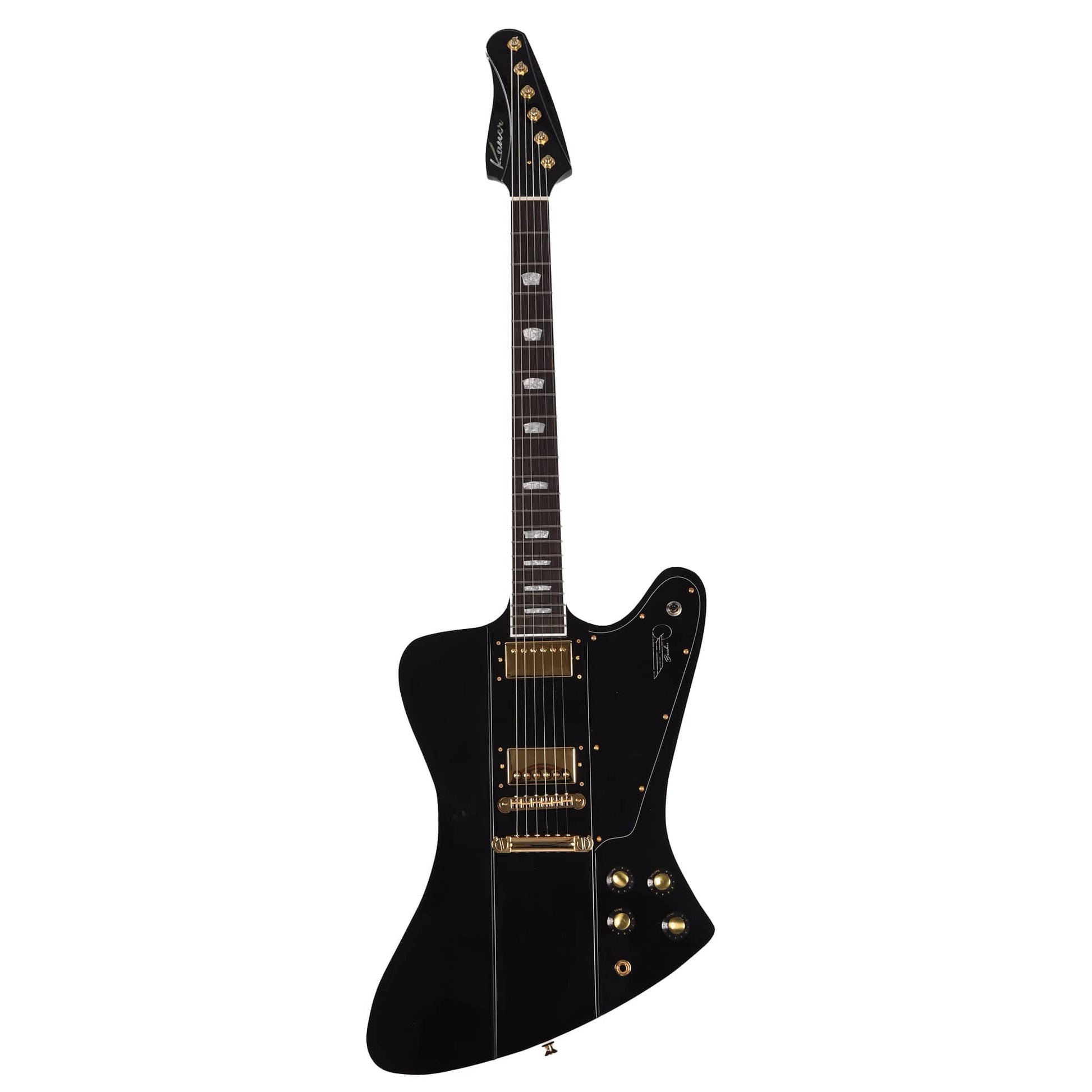 Kauer Banshee Standard "57" Black w/Wolfetone KauerBuckers Electric Guitars / Solid Body