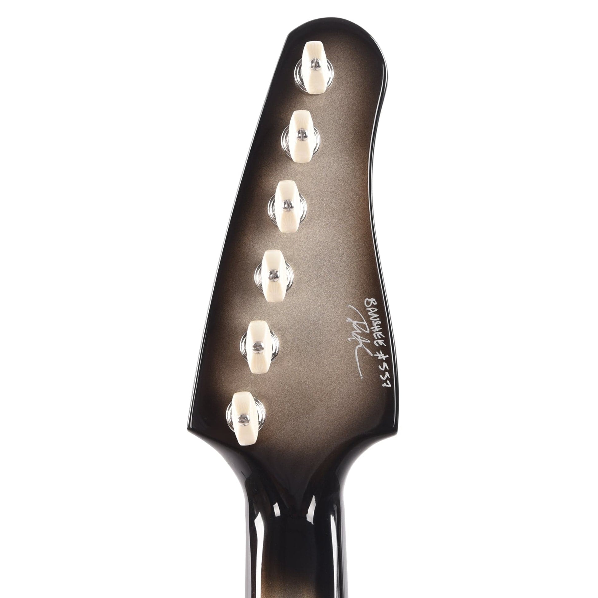 Kauer Banshee Standard Aged Silverburst w/ThroBak 70s Select Humbuckers Electric Guitars / Solid Body