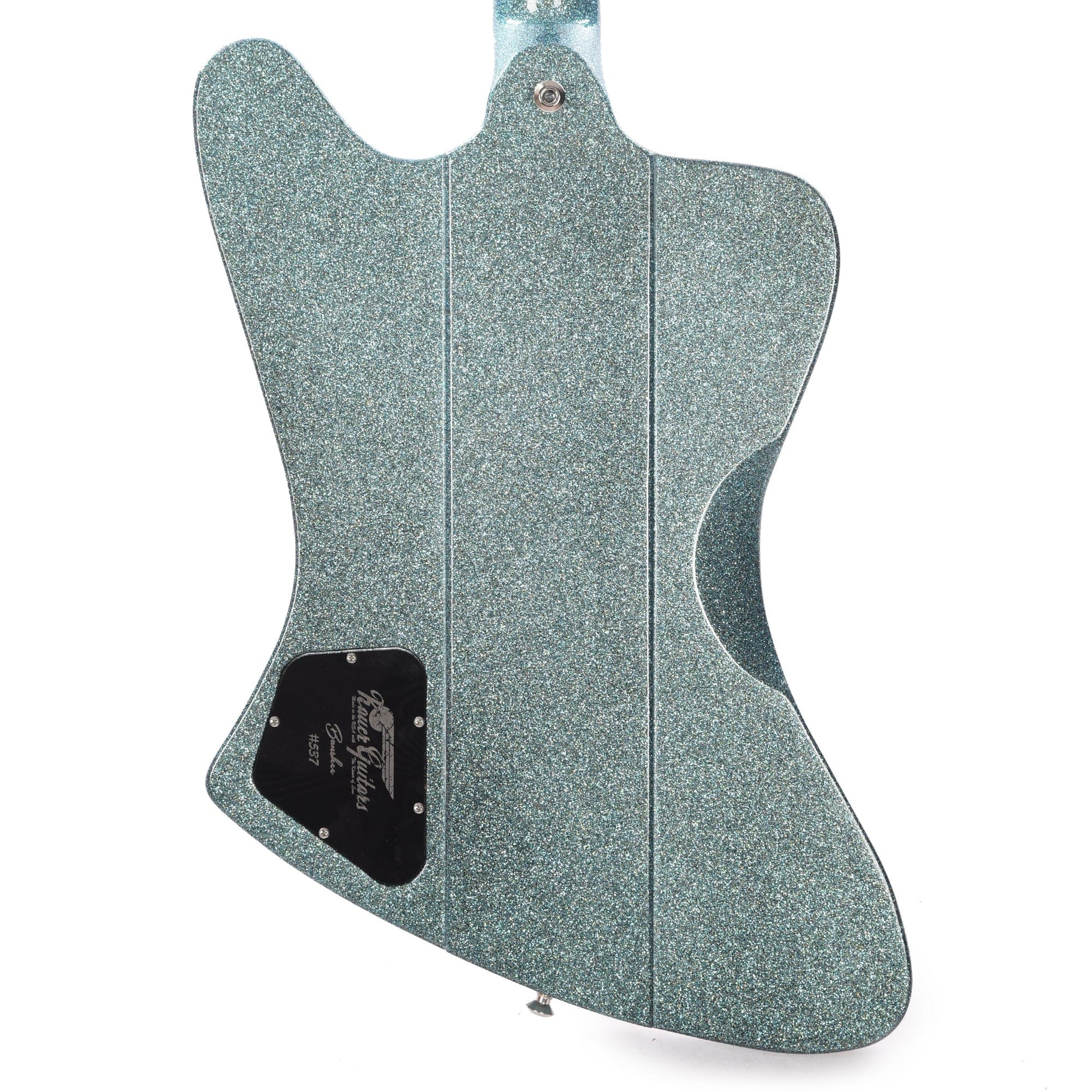 Kauer Banshee Standard Blue Holo Flake w/Wolfetone KauerBuckers Electric Guitars / Solid Body