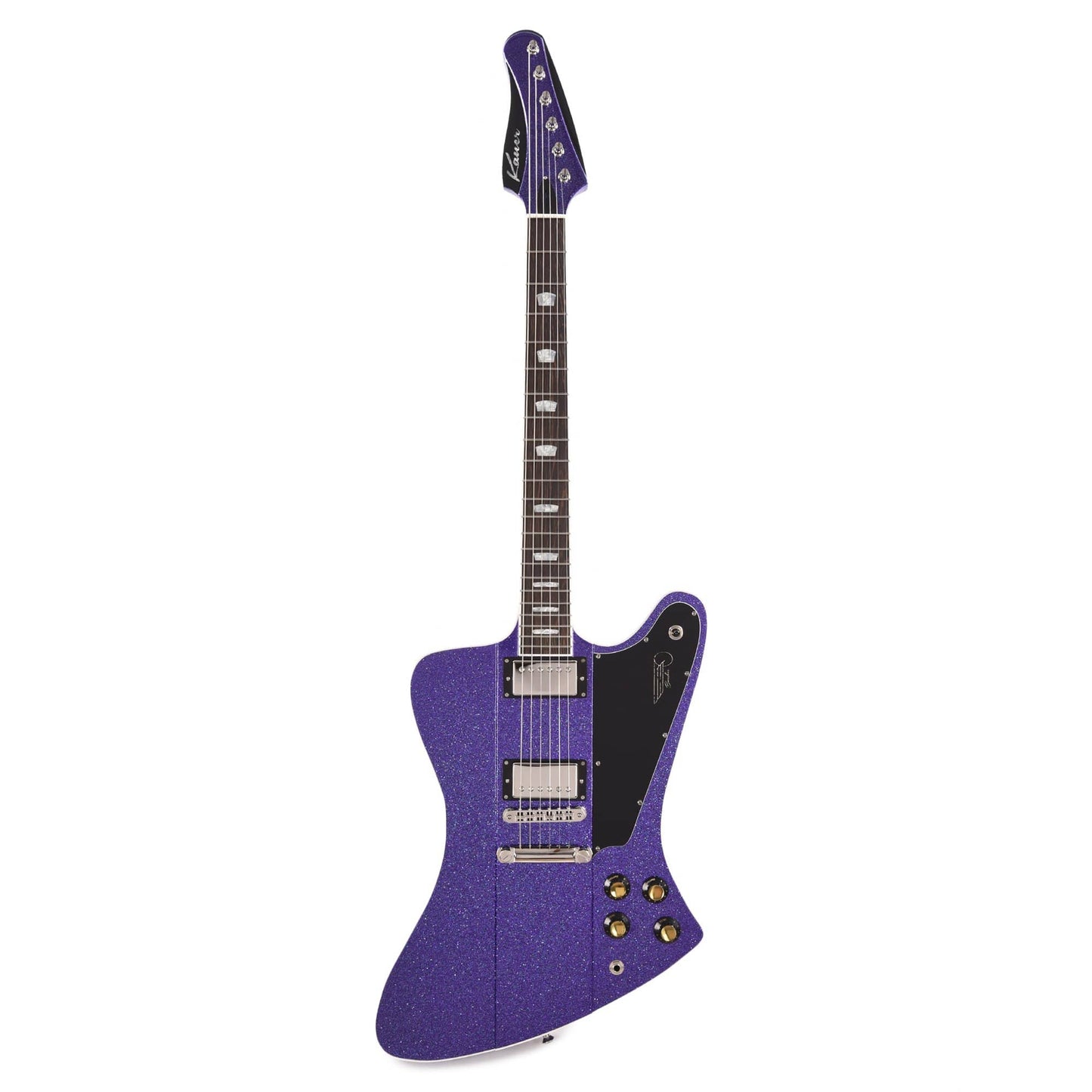 Kauer Banshee Standard Galactic Purple Flake w/Wolfetone KauerBuckers Electric Guitars / Solid Body
