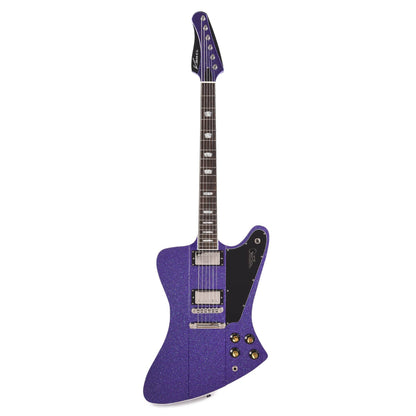 Kauer Banshee Standard Galactic Purple Flake w/Wolfetone KauerBuckers Electric Guitars / Solid Body