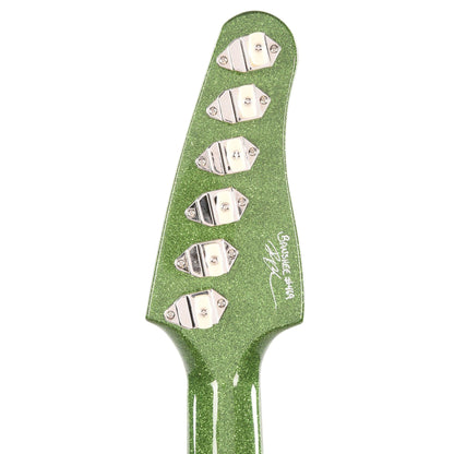 Kauer Banshee Standard Moss Green Flake w/Wolfetone KauerBuckers Electric Guitars / Solid Body