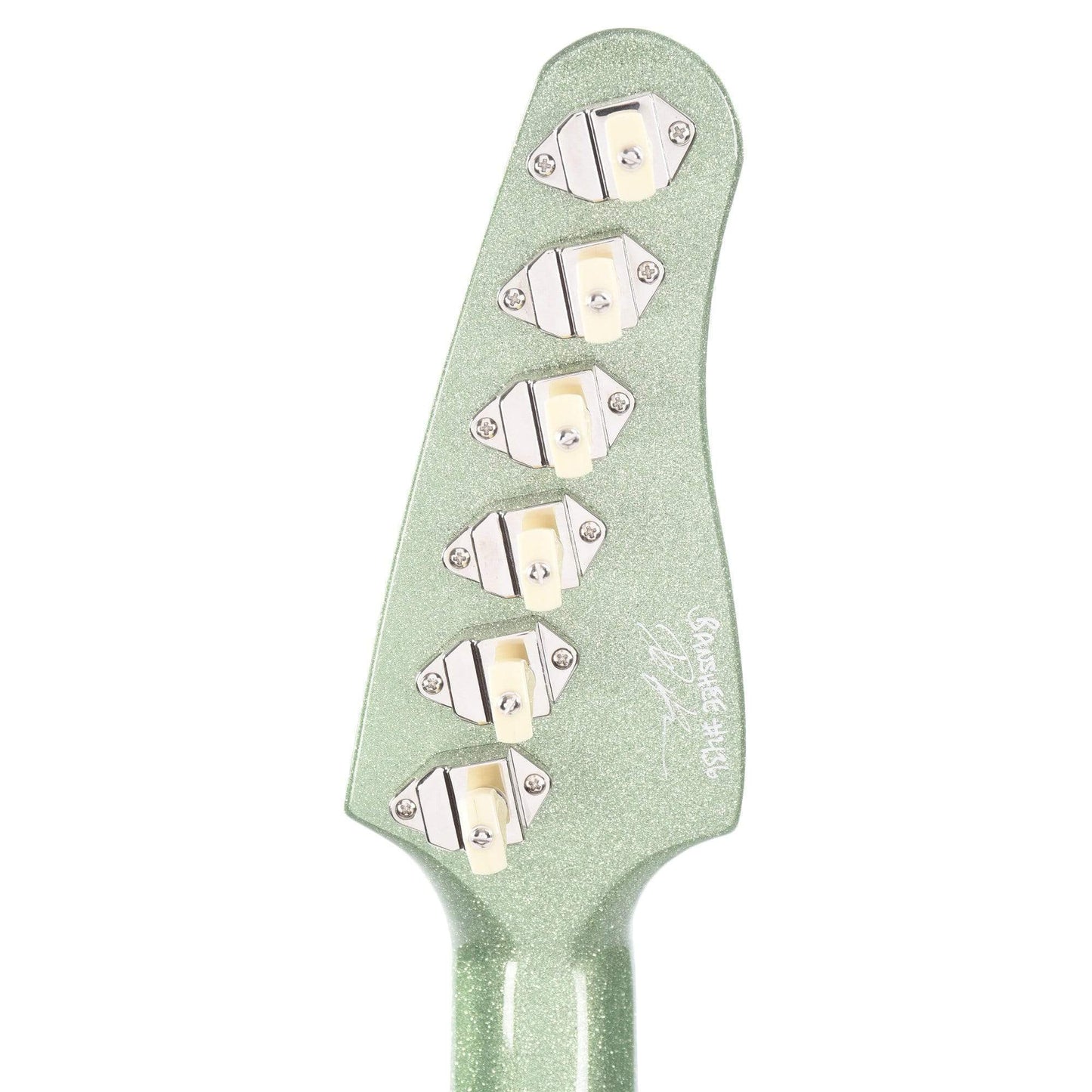 Kauer Banshee Standard Seafoam Green Flake w/Wolfetone KauerBuckers Electric Guitars / Solid Body
