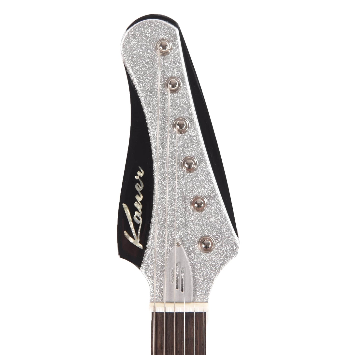 Kauer Banshee Standard Silverjet w/TV Jones Powertron Pickups Electric Guitars / Solid Body