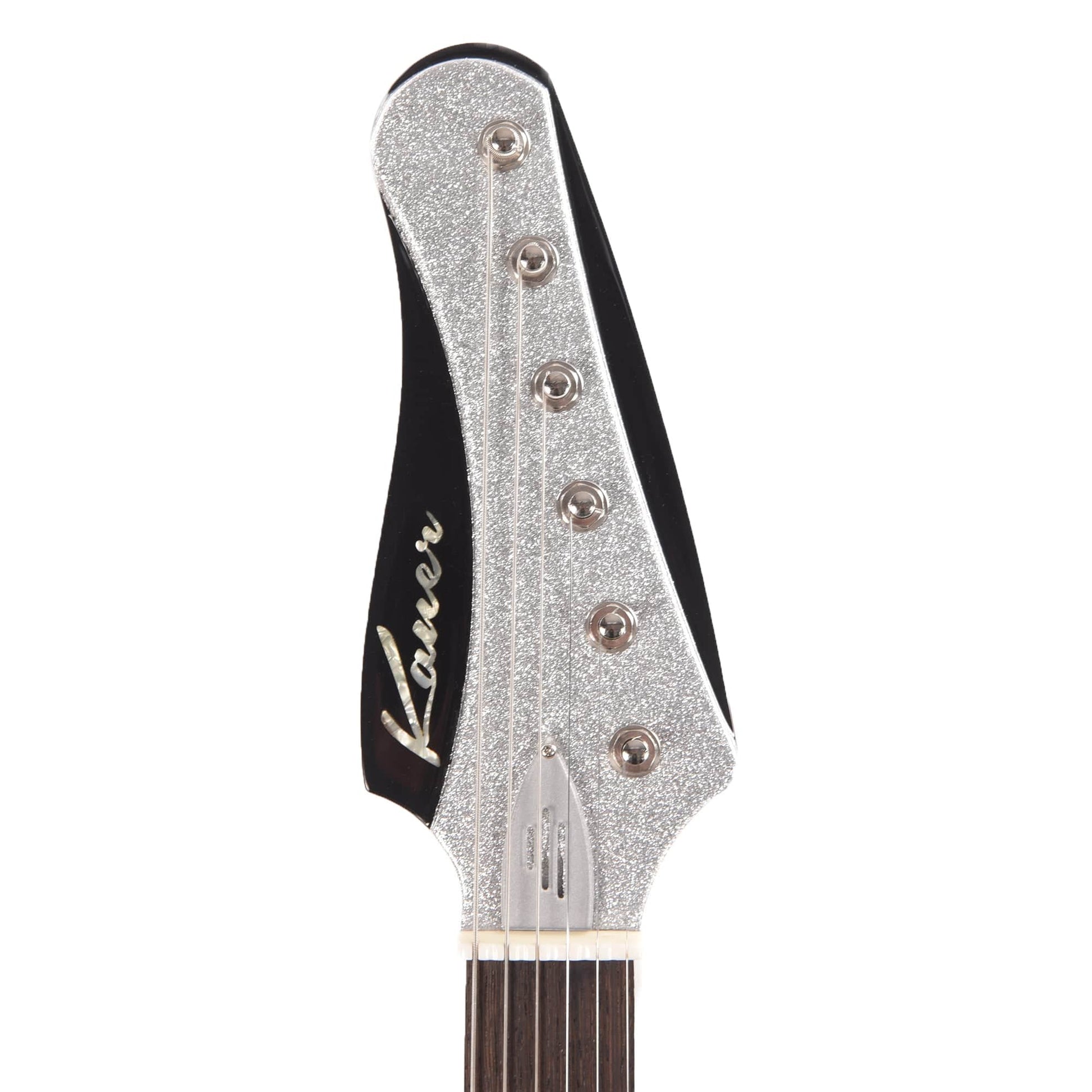 Kauer Banshee Standard Silverjet w/TV Jones Powertron Pickups Electric Guitars / Solid Body