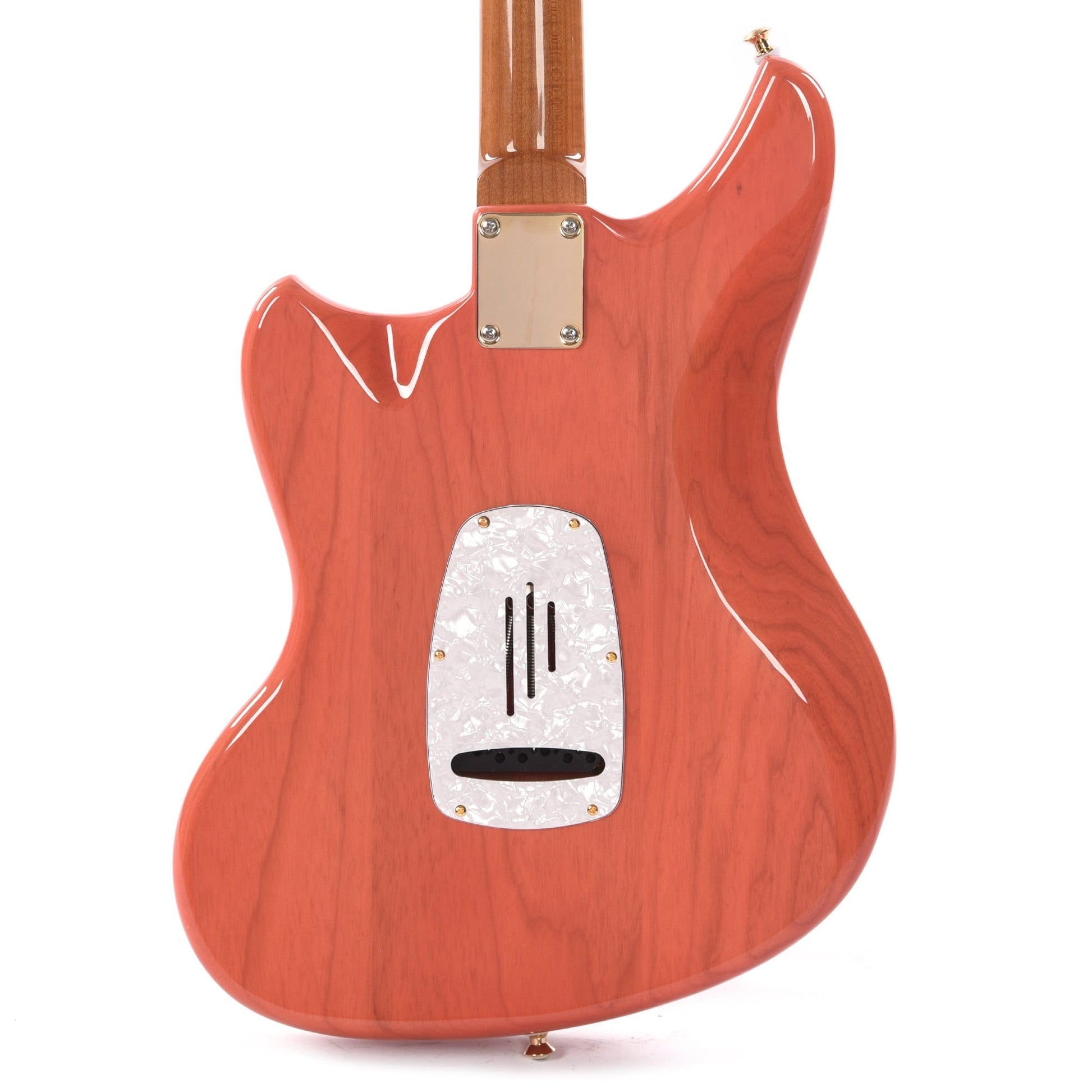 Kauer Electroliner Transparent Tahitian Coral w/Lollar Blonde/Blonde/'64 Pickups Electric Guitars / Solid Body