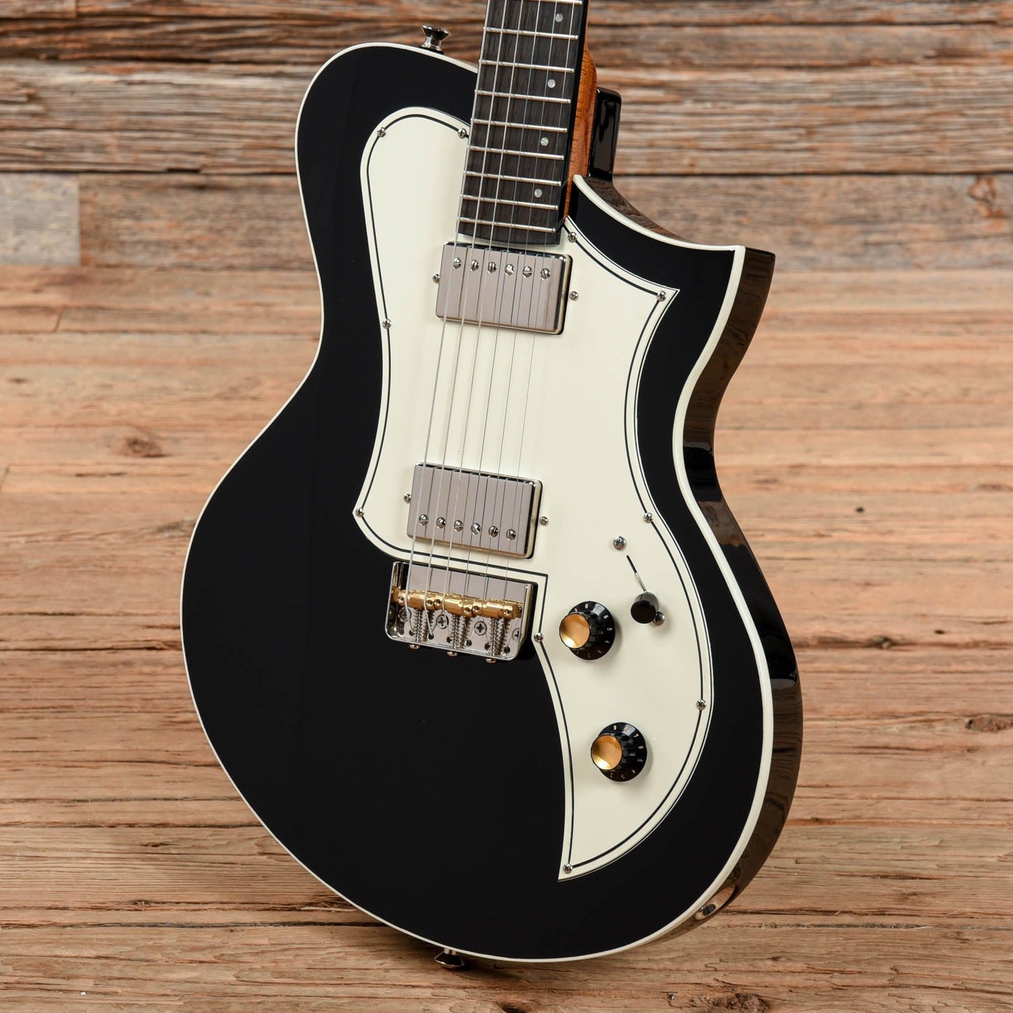 Kauer Korona Black Electric Guitars / Solid Body