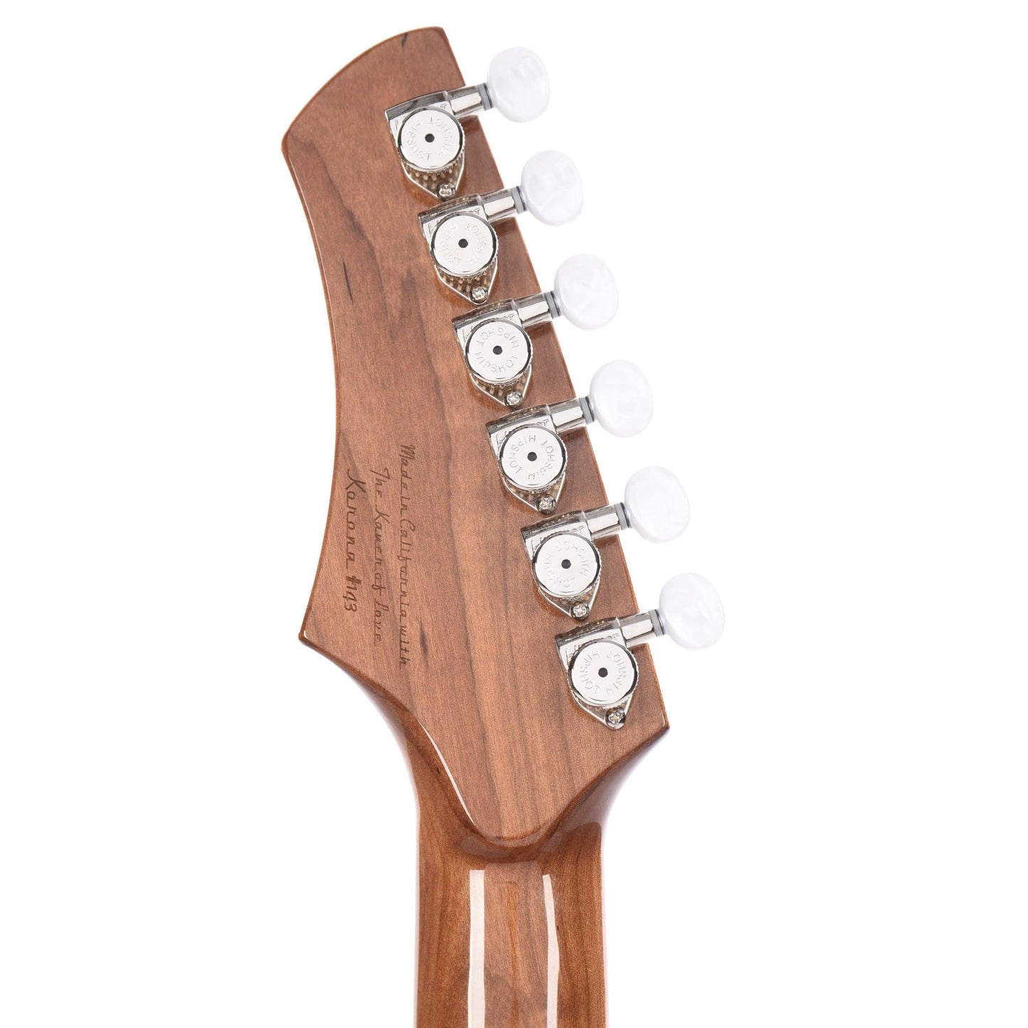 Kauer Korona Pine Pink Metal Flake w/Lollar El Rayo & Lollar J Street Electric Guitars / Solid Body