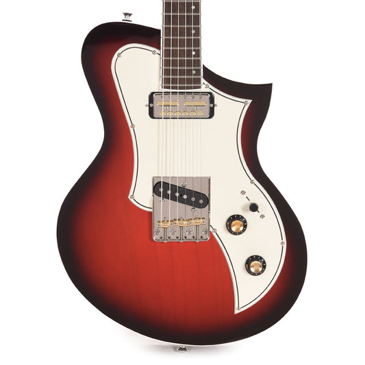 Kauer Korona Redburst w/Lollar Pickups Electric Guitars / Solid Body