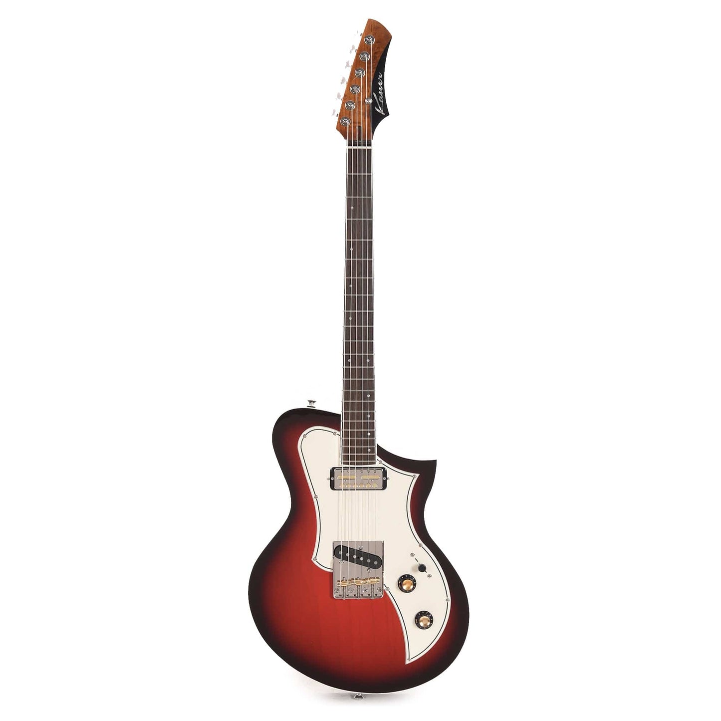 Kauer Korona Redburst w/Lollar Pickups Electric Guitars / Solid Body