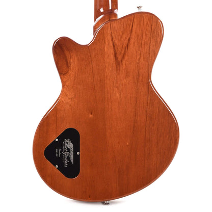 Kauer Starliner Deluxe Figured Koa Subtle Red Burst w/Gold Foil Cover Wolfetone KauerBuckers Electric Guitars / Solid Body