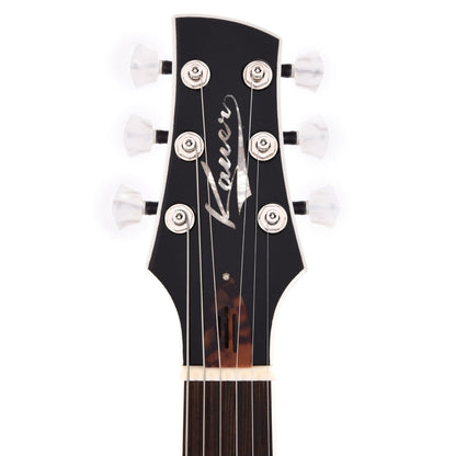 Kauer Starliner Deluxe Figured Koa Subtle Red Burst w/Gold Foil Cover Wolfetone KauerBuckers Electric Guitars / Solid Body