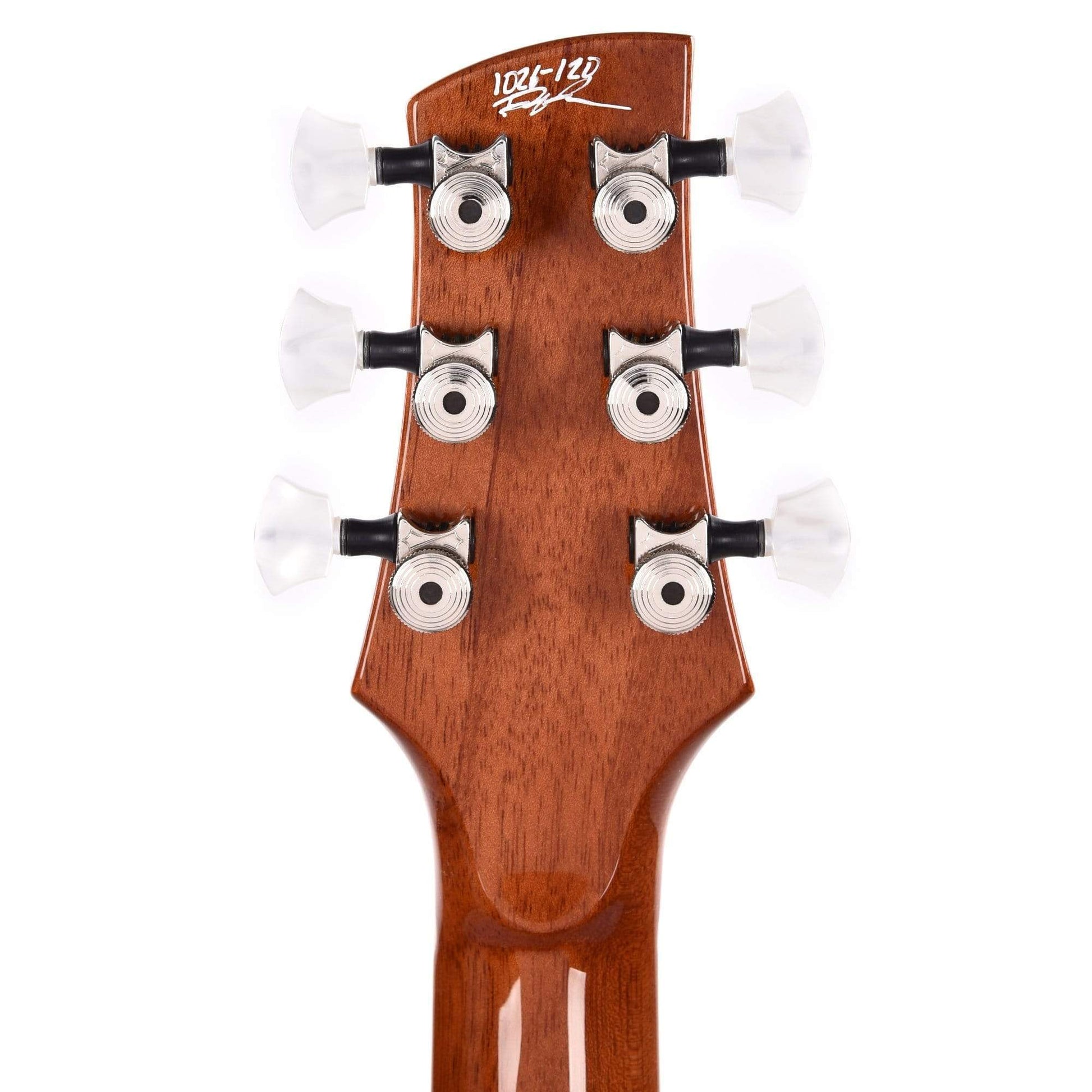 Kauer Starliner Deluxe Figured Koa Subtle Red Burst w/Gold Foil Cover Wolfetone KauerBuckers Electric Guitars / Solid Body