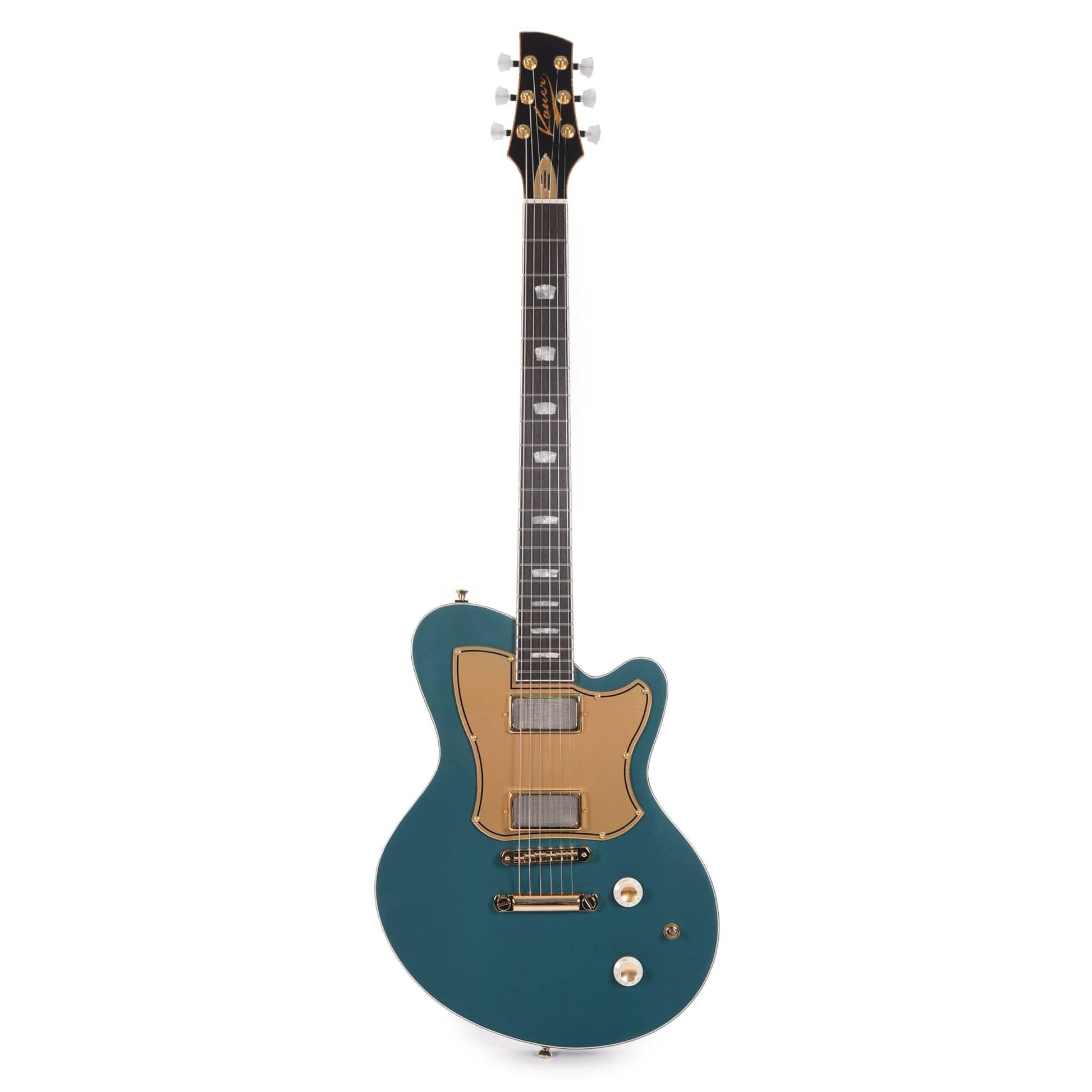Kauer Starliner Express Ocean Turquoise w/Wolfetone KauerBuckers Electric Guitars / Solid Body