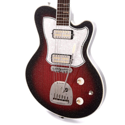 Kauer Starliner Skateboard Deck Harmony Sparkleburst w/Lollar Gold Foils Electric Guitars / Solid Body