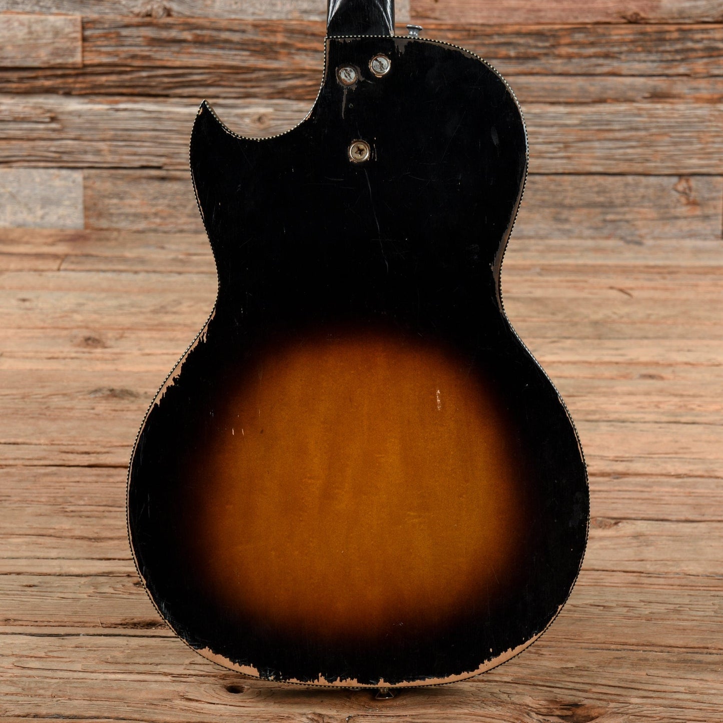 Kay Hollowbody Bass Sunburst 1965 Bass Guitars / Short Scale