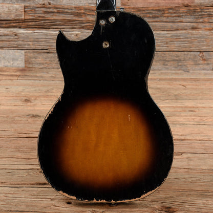 Kay Hollowbody Bass Sunburst 1965 Bass Guitars / Short Scale