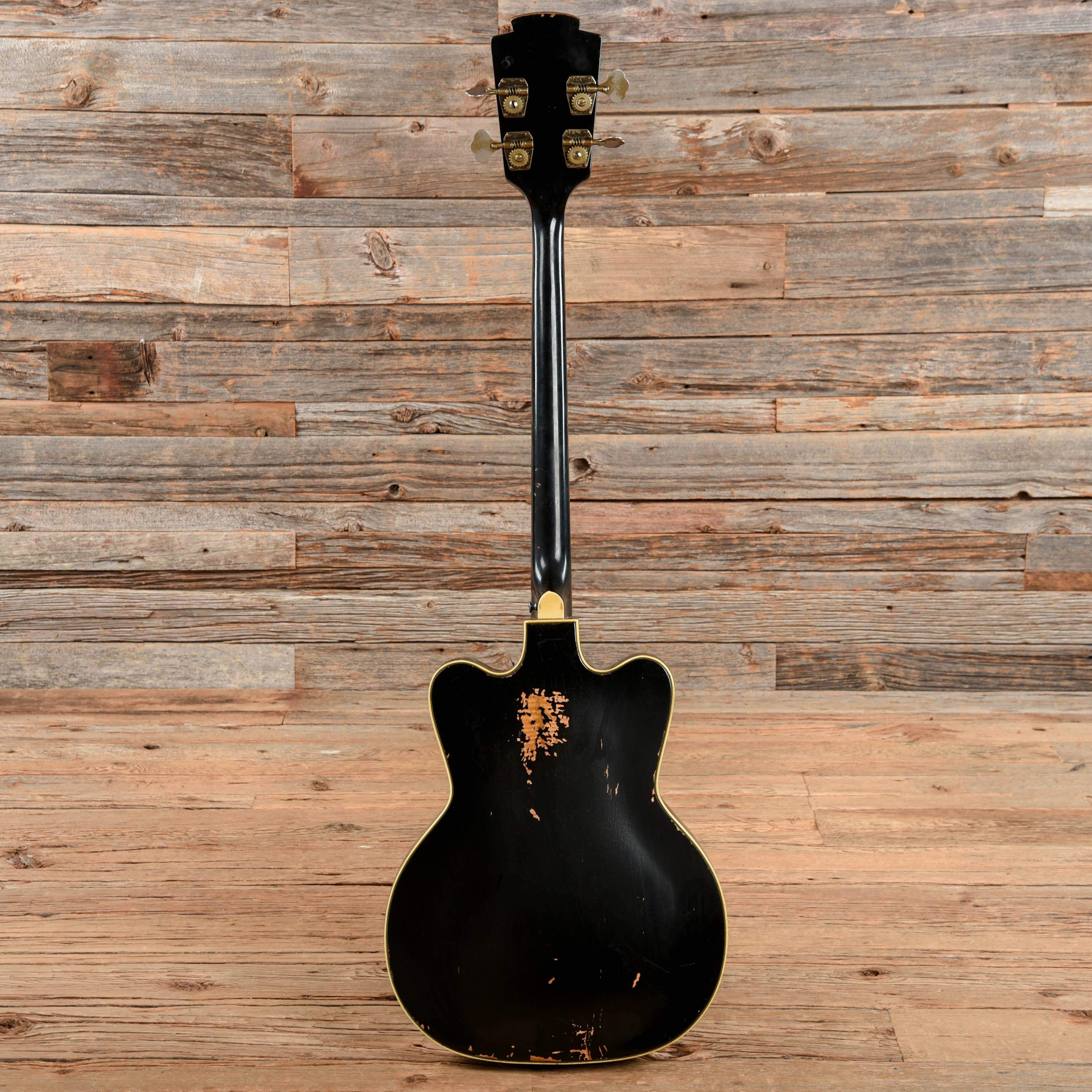 Kay Jazz Special Black 1960s Bass Guitars / Short Scale