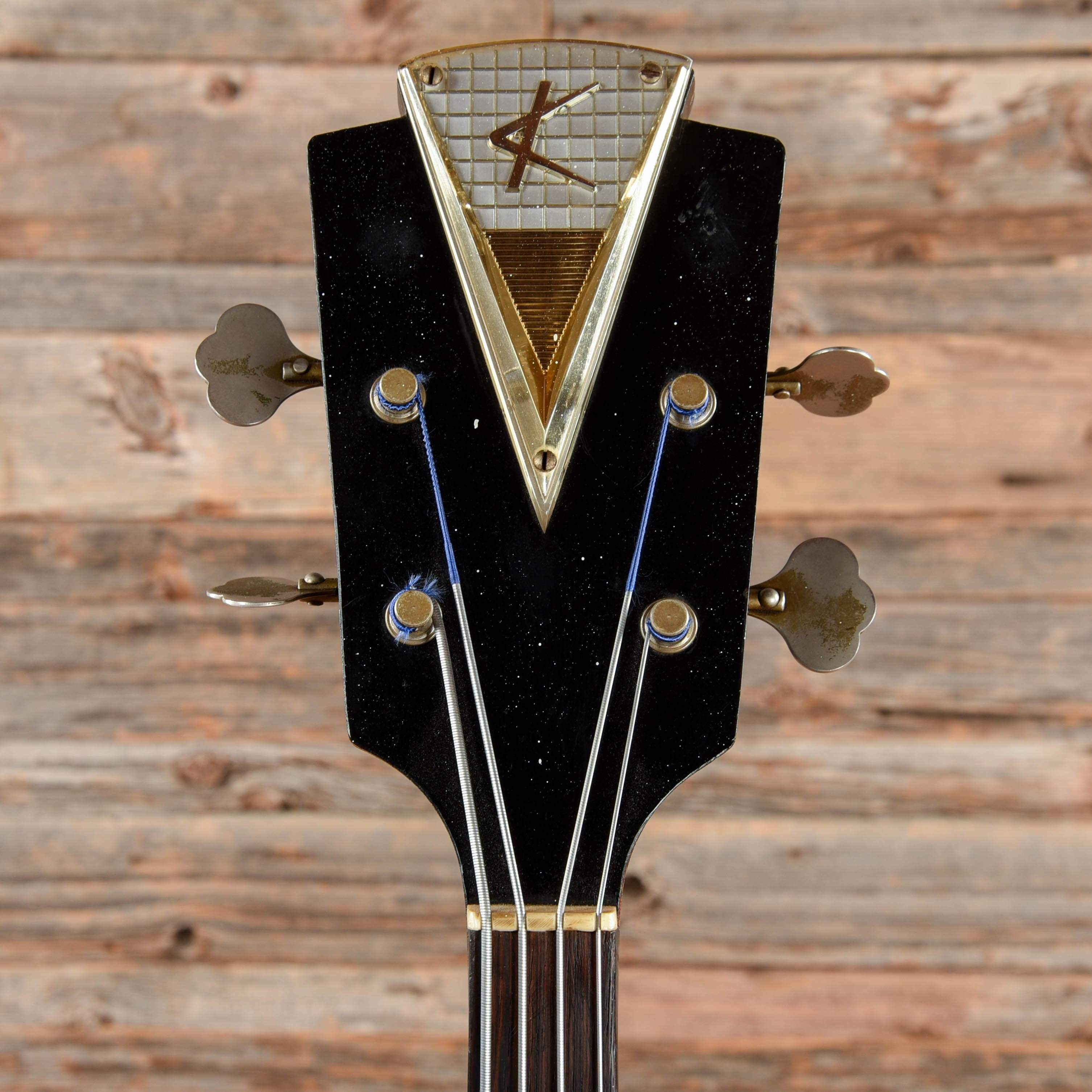 Kay Jazz Special Black 1960s Bass Guitars / Short Scale