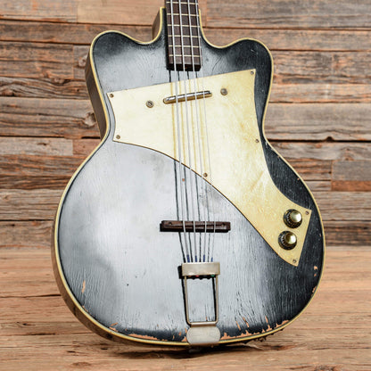 Kay Jazz Special Black 1960s Bass Guitars / Short Scale