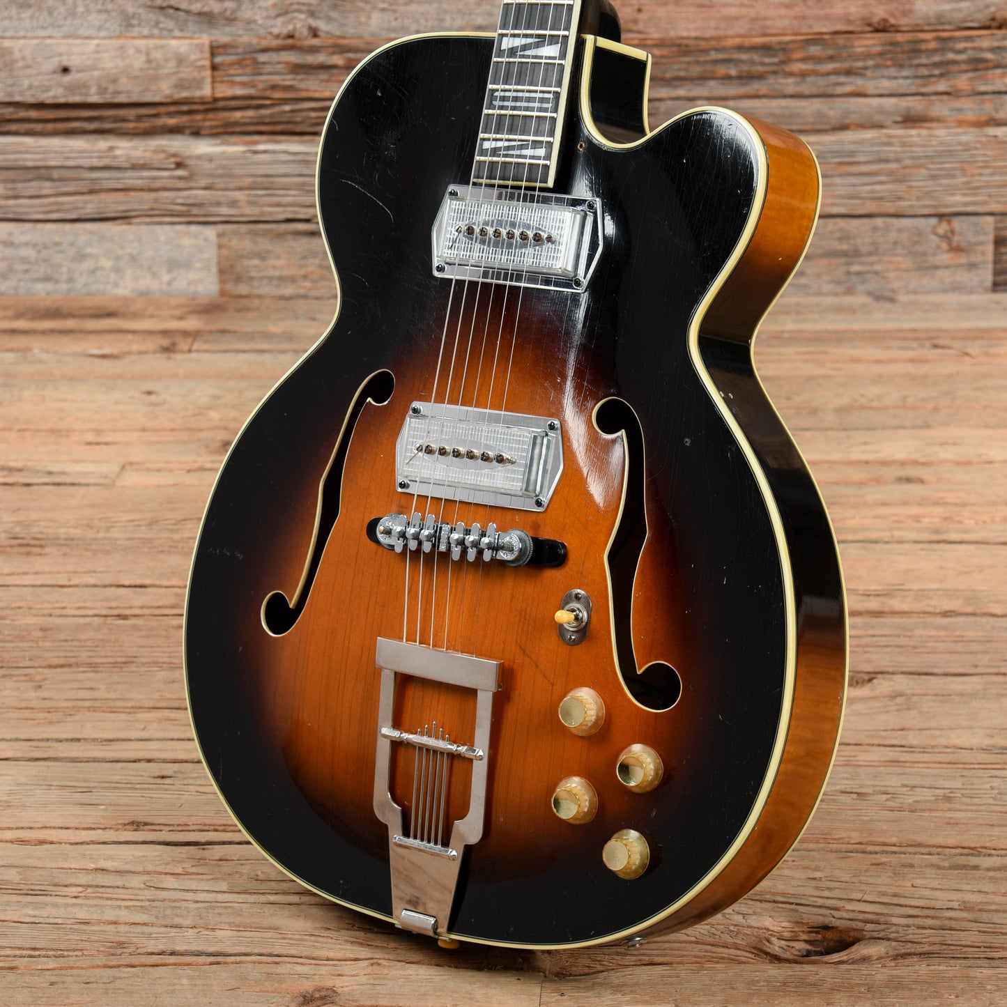 Kay Barney Kessel Jazz Special Sunburst 1950s Electric Guitars / Hollow Body