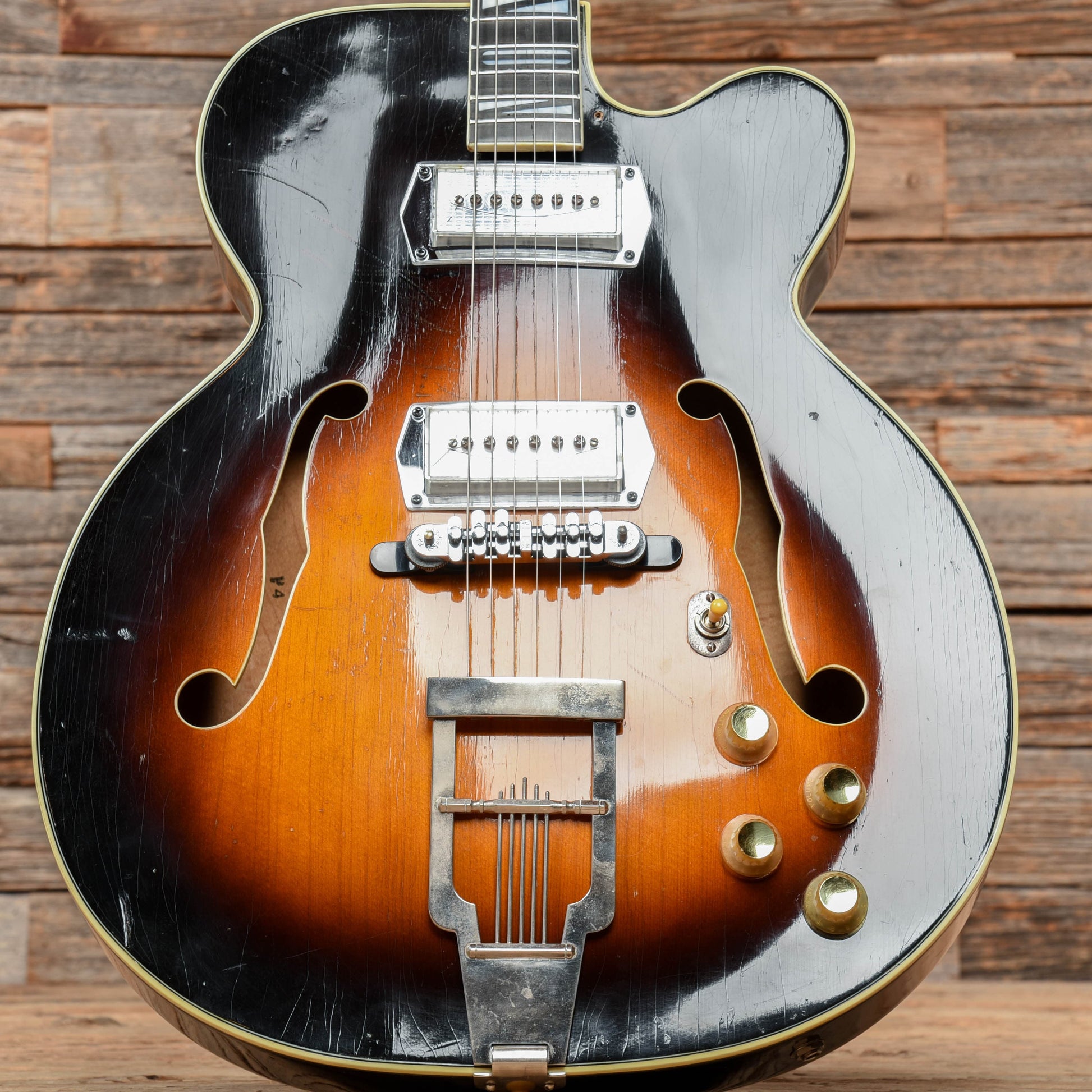 Kay Barney Kessel Jazz Special Sunburst 1950s Electric Guitars / Hollow Body