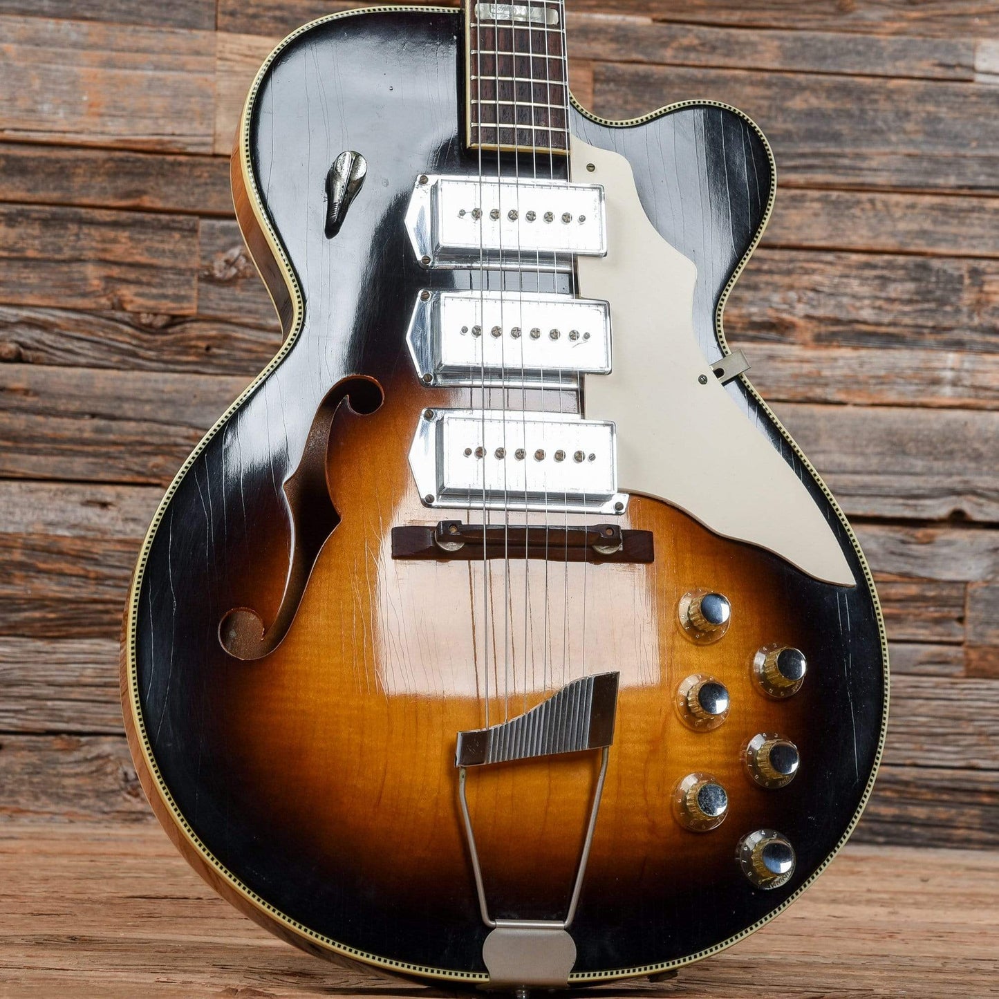 Kay K673 Swingmaster Sunburst 1960s Electric Guitars / Hollow Body