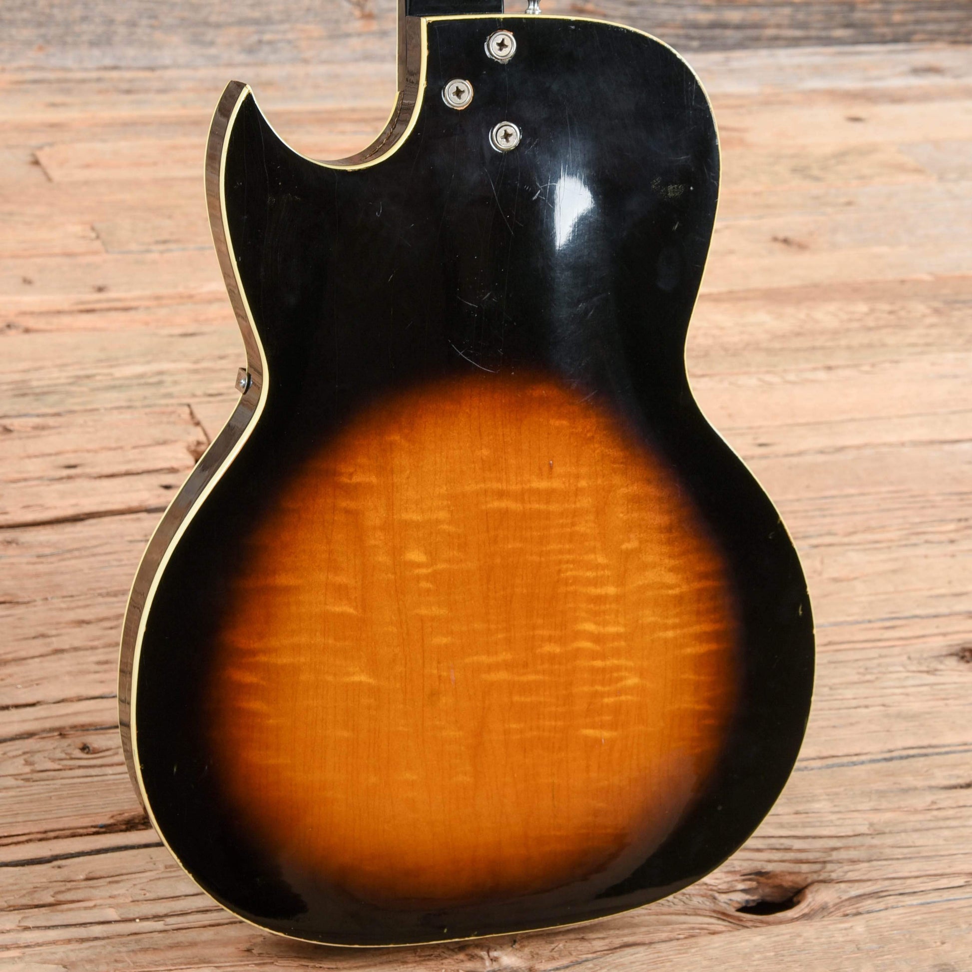 Kay Speed Demon Sunburst 1960s Electric Guitars / Hollow Body
