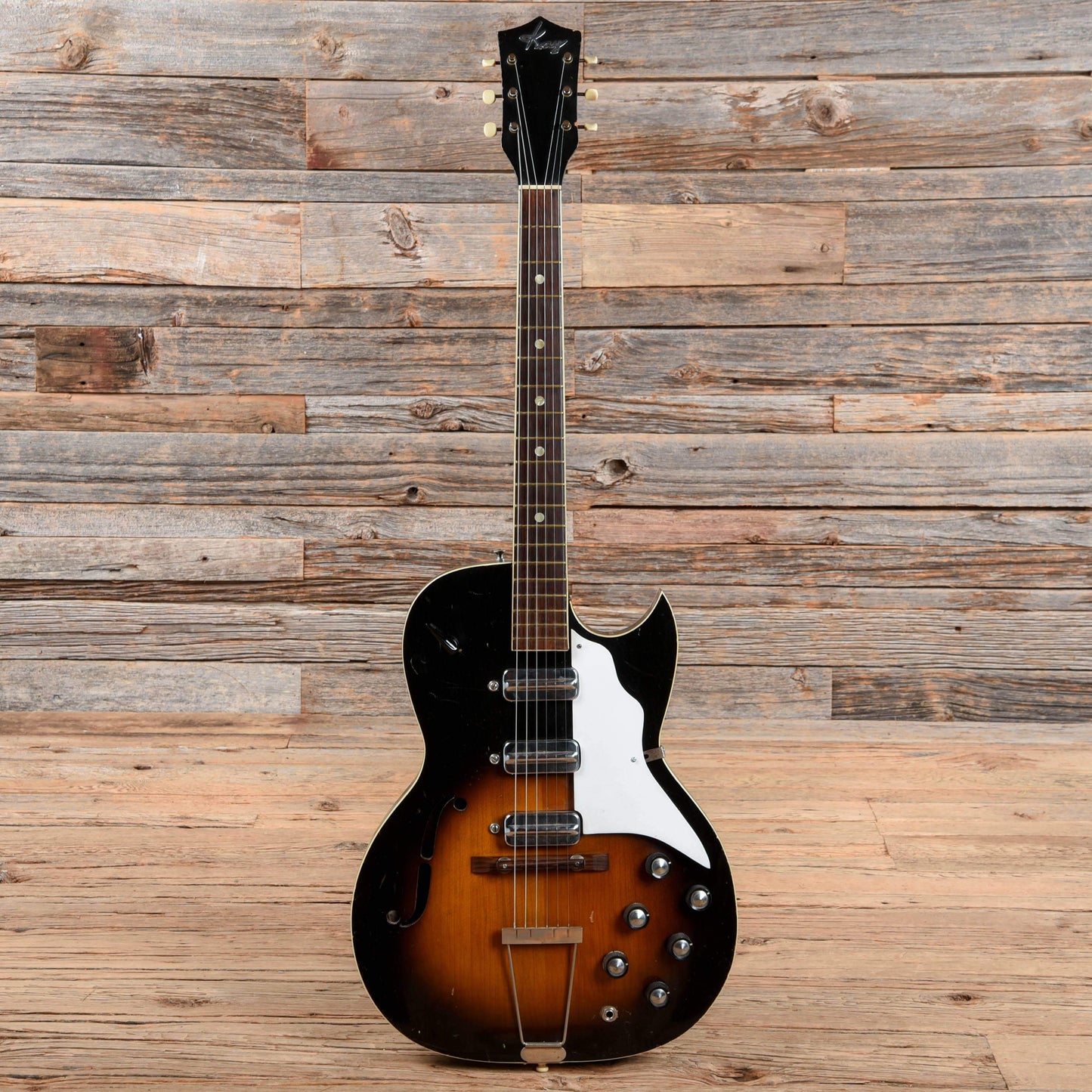 Kay Speed Demon Sunburst 1960s Electric Guitars / Hollow Body
