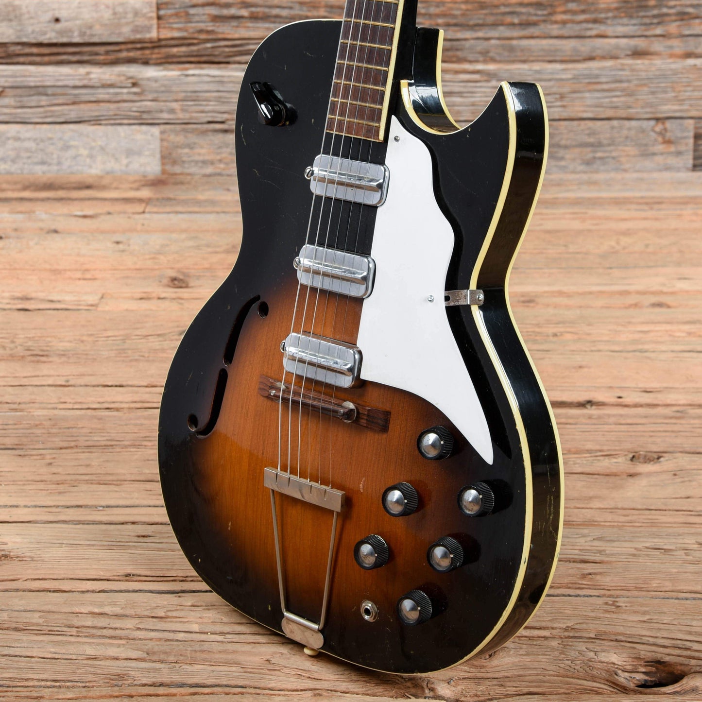 Kay Speed Demon Sunburst 1960s Electric Guitars / Hollow Body