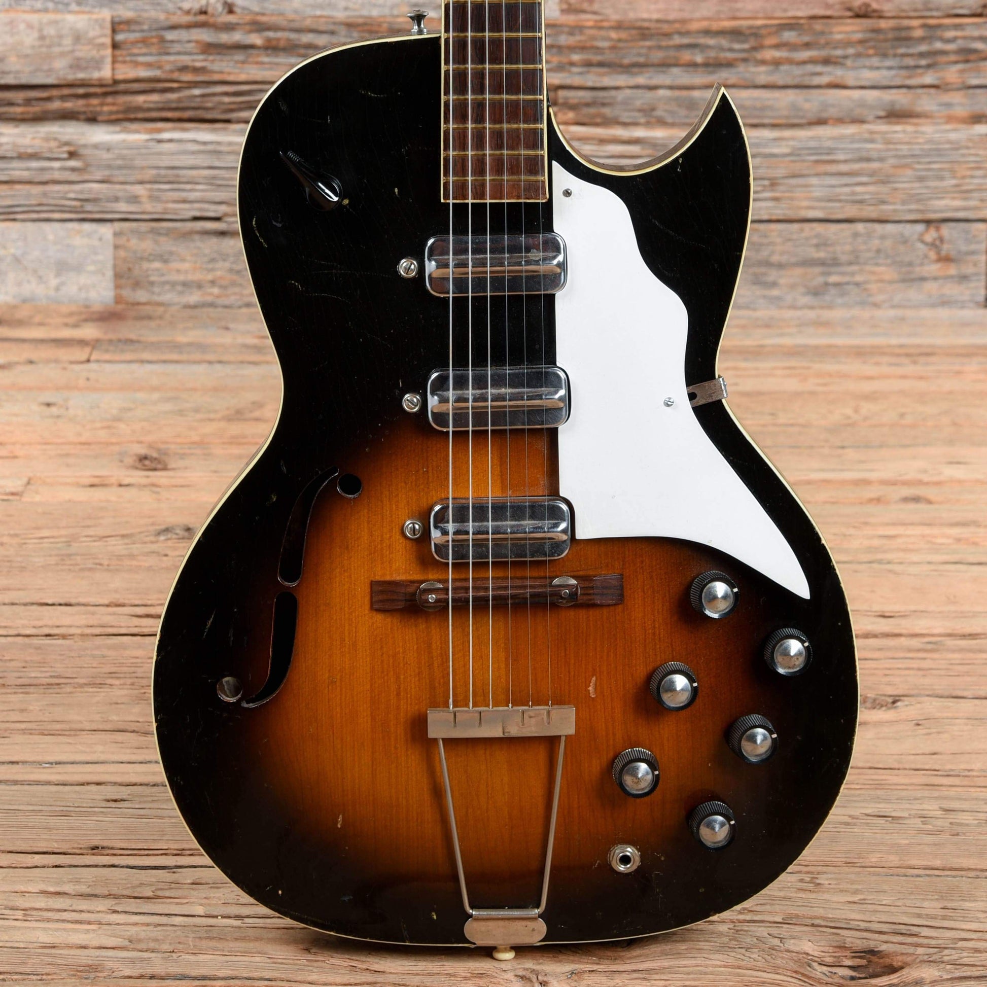 Kay Speed Demon Sunburst 1960s Electric Guitars / Hollow Body
