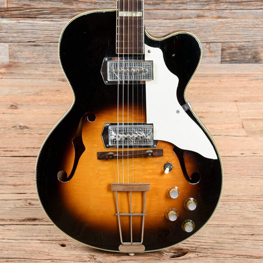 Kay K672 Swingmaster Sunburst 1960s Electric Guitars / Semi-Hollow