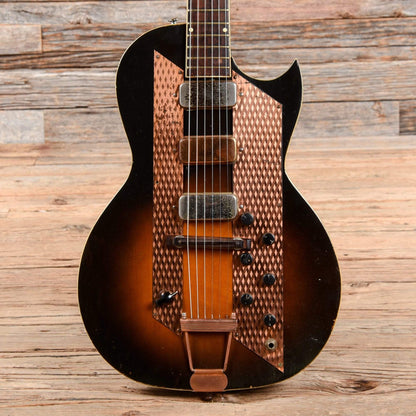 Kay Style Leader Sunburst 1960 Electric Guitars / Semi-Hollow