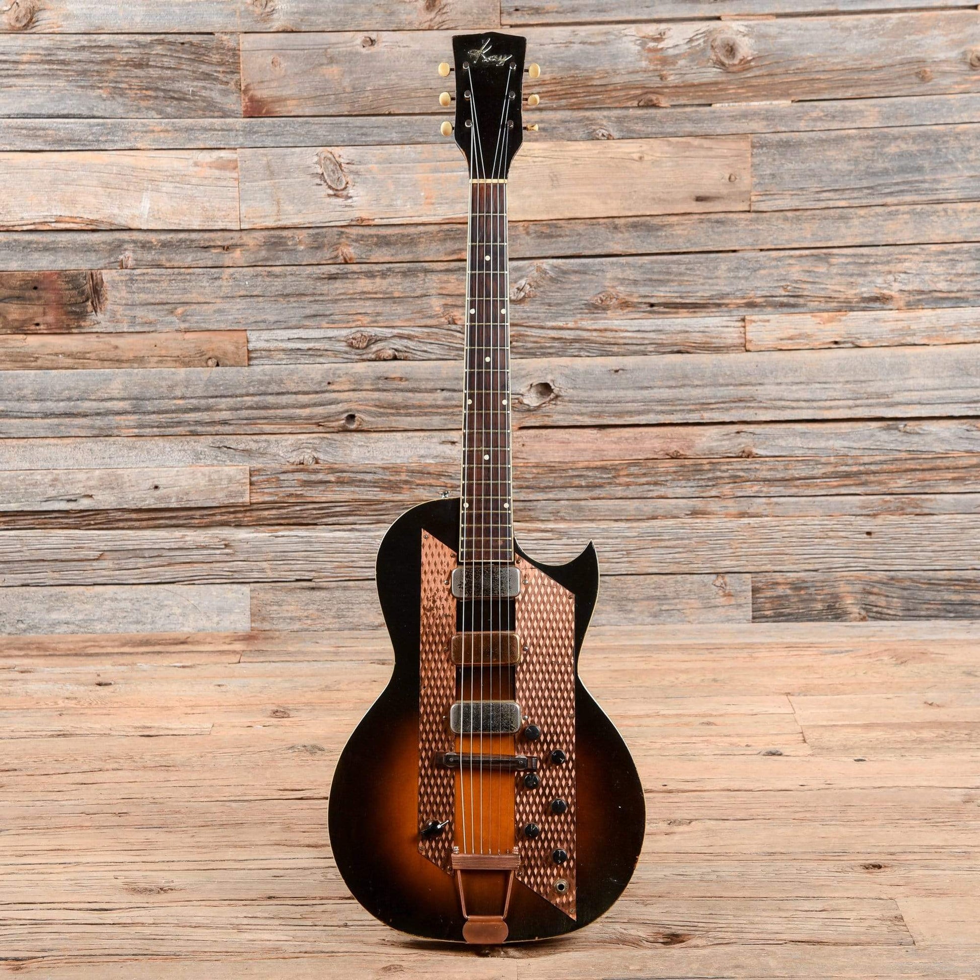 Kay Style Leader Sunburst 1960 Electric Guitars / Semi-Hollow