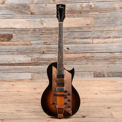 Kay Style Leader Sunburst 1960 Electric Guitars / Semi-Hollow