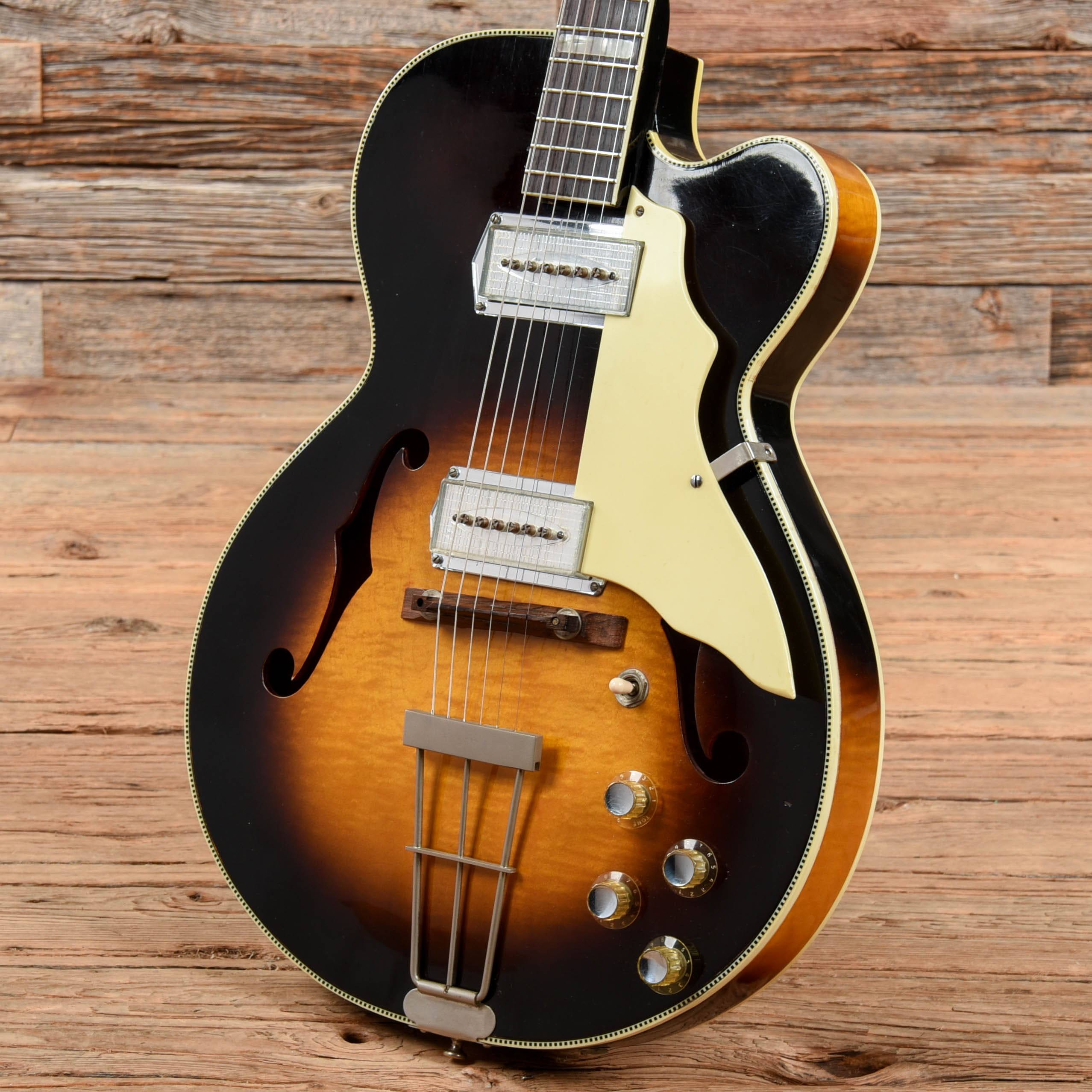 Kay Swingmaster Sunburst Electric Guitars / Semi-Hollow