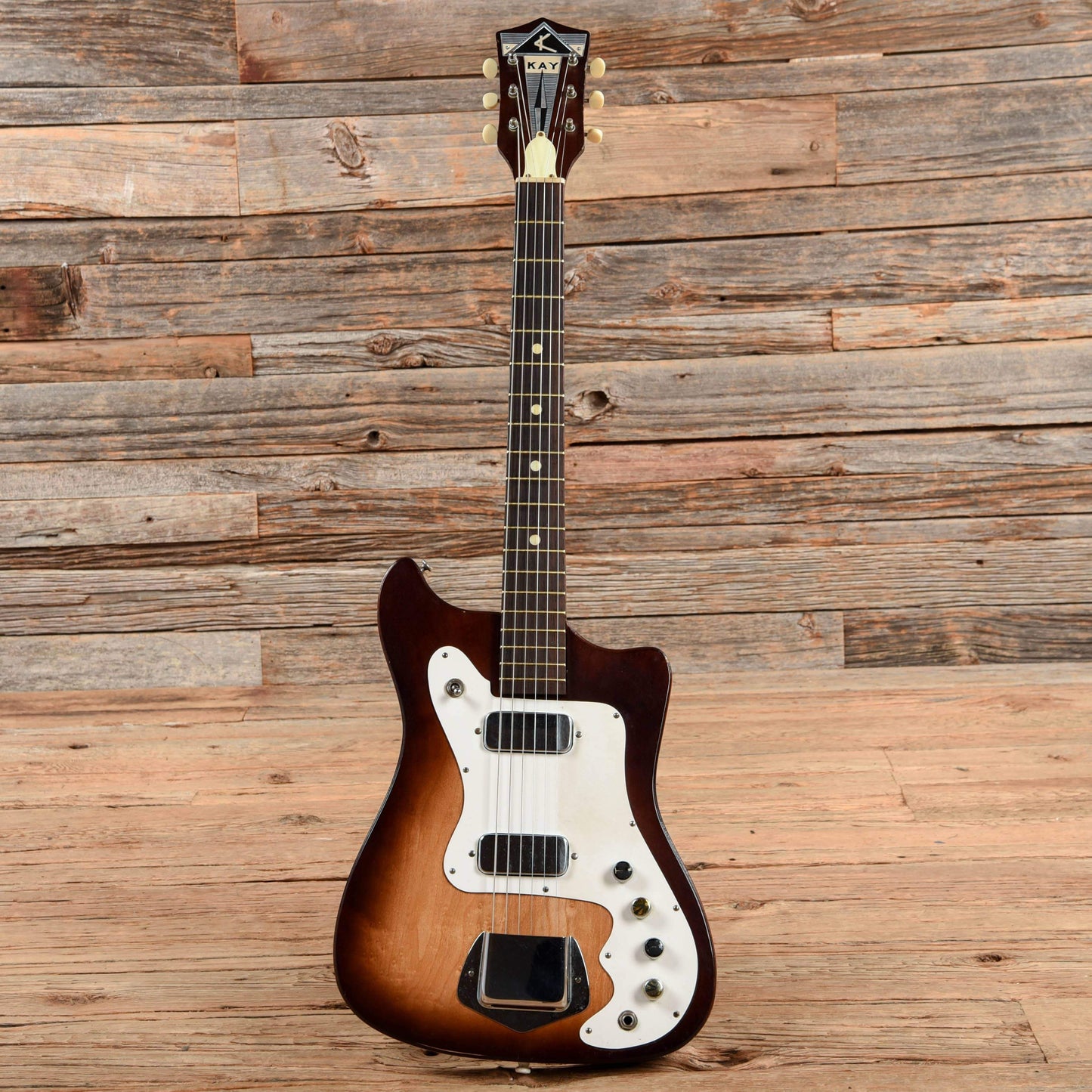 Kay Electric Sunburst 1960s Electric Guitars / Solid Body