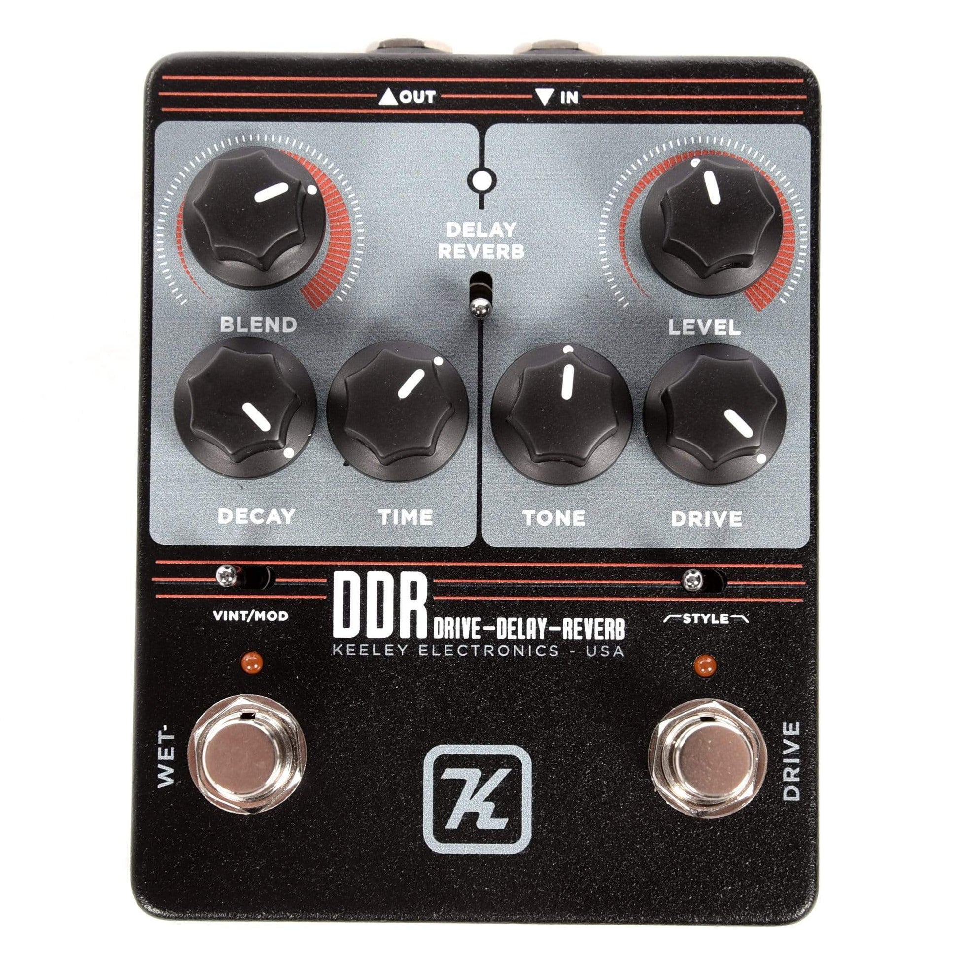 delay reverb in one pedal Keeley DDR Drive Delay Reverb Pedal
