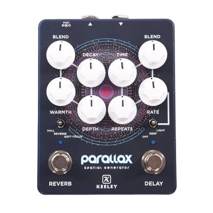 Keeley Parallax Spatial Generator Reverb/Delay/Chorus Pedal Effects and Pedals / Delay