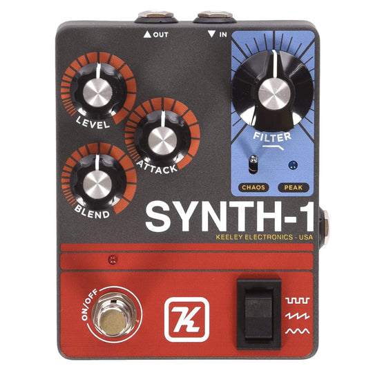 Keeley Electronics Synth1 Reverse Attach Fuzz Wave Generator Effects and Pedals / Fuzz