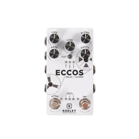 Keeley ECCOS Modulated Delay Looper Effects and Pedals / Loop Pedals and Samplers