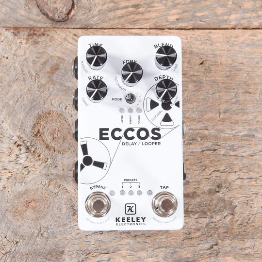 Keeley ECCOS Modulated Delay Looper Effects and Pedals / Loop Pedals and Samplers