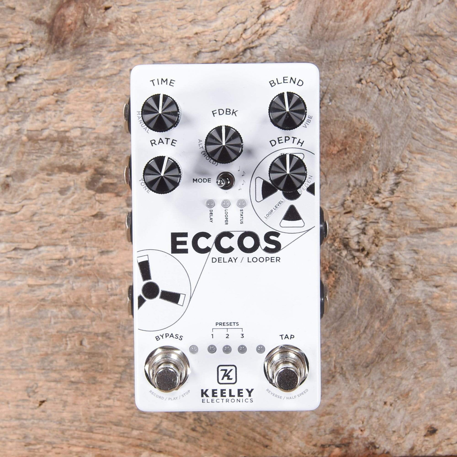 delay pedals with looper Keeley ECCOS Modulated Delay Looper – Chicago Music Exchange