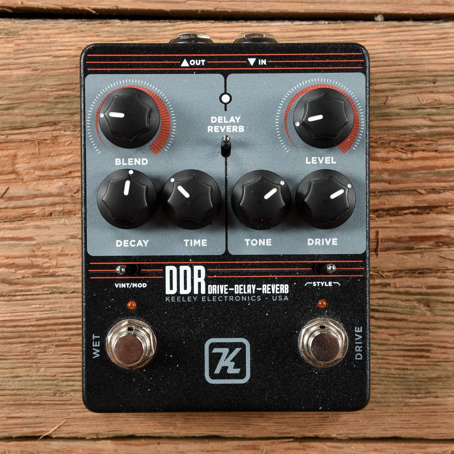 Keeley DDR Drive Delay Reverb Effects and Pedals / Multi-Effect Unit