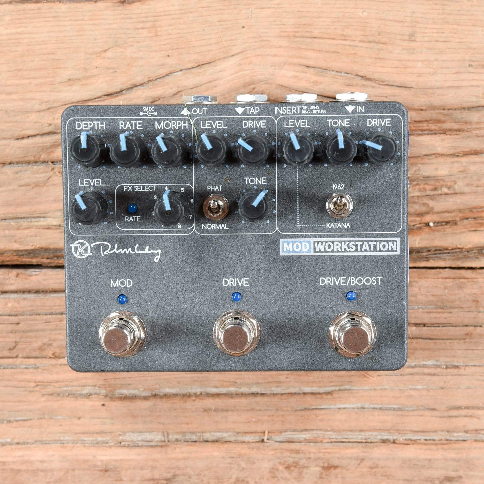 Keeley Mod Workstation Dual Gain Stage and Modulation Pedal Effects and Pedals / Overdrive and Boost