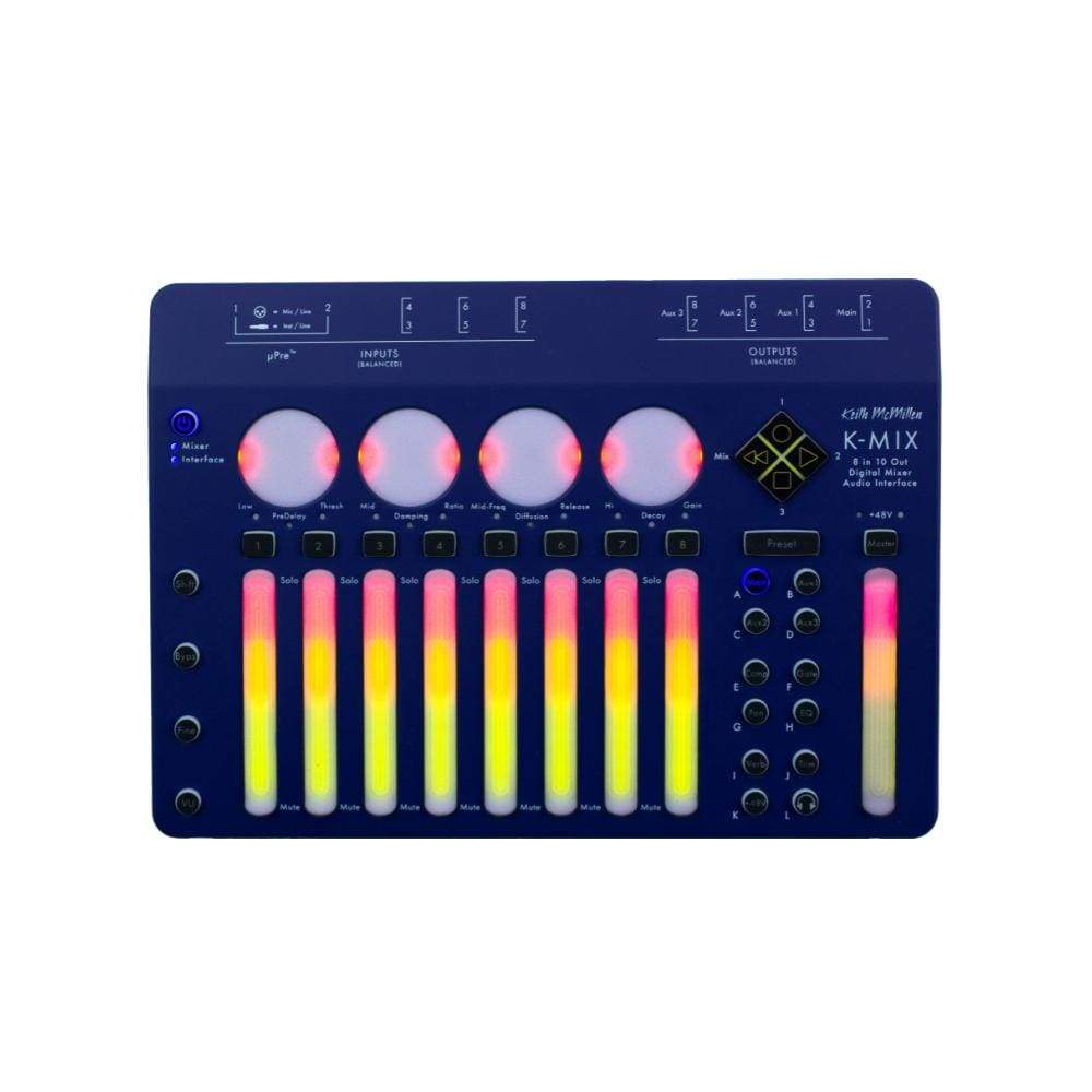 Keith McMillen Instruments K-Mix Blue Keyboards and Synths / Controllers