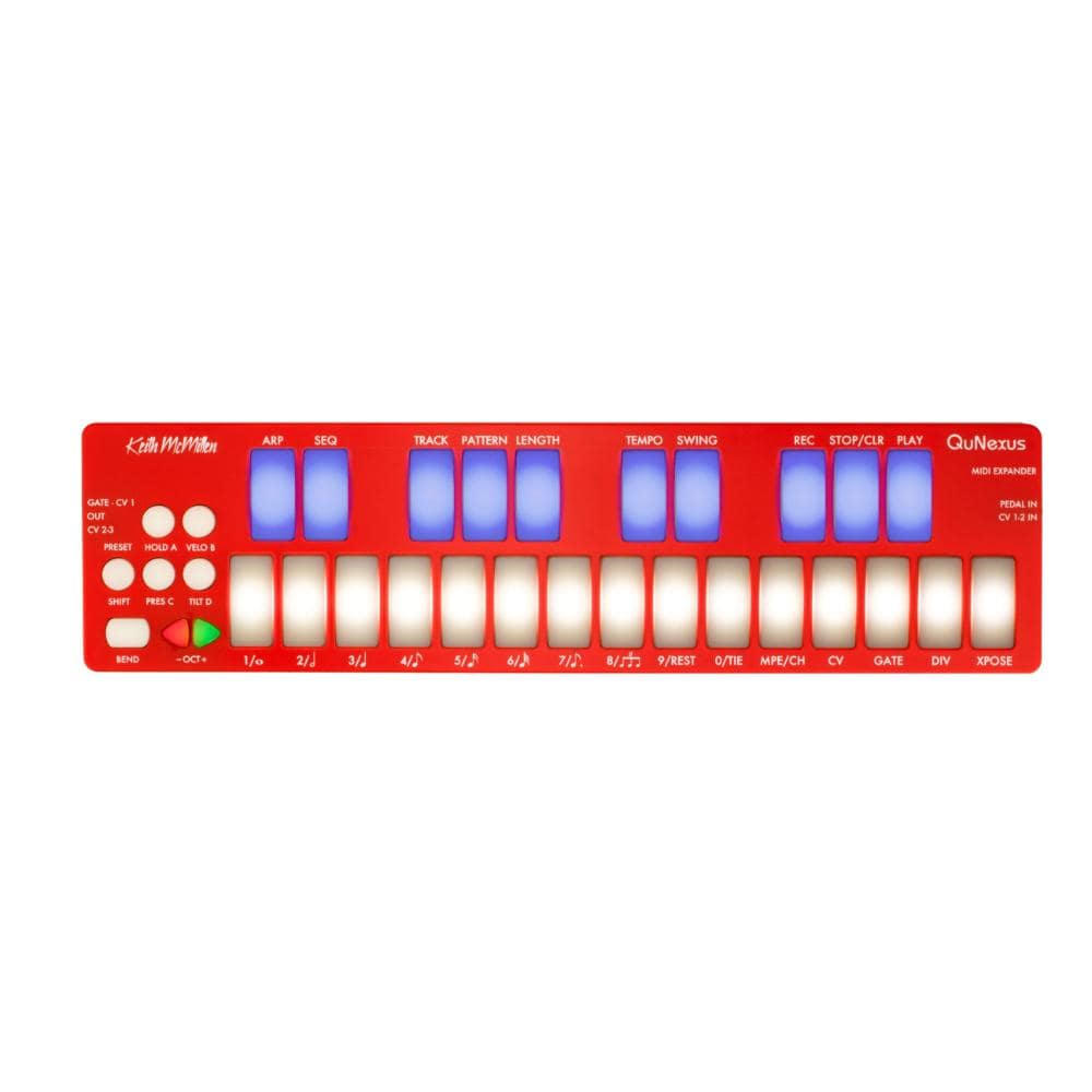 Keith McMillen Instruments QuNexus Red Keyboards and Synths / Controllers